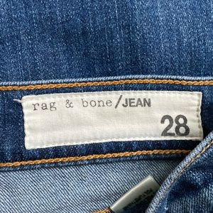 Rag & bone Dre 28 canyon blue jeans